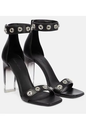 Rick Owens Sandalen Snaps aus Leder