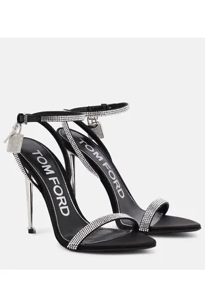 Tom Ford Sandalen Padlock aus Satin