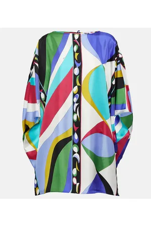 Puccini Kaftan Pesci aus Seide