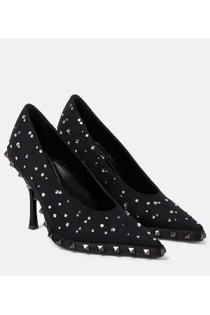 VALENTINO GARAVANI Verzierte Pumps Rockstud 100
