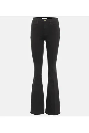 Frame High-Rise Flared Jeans Le High
