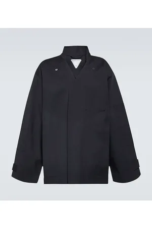 Bottega Veneta Jacke aus Wolle und Baumwolle