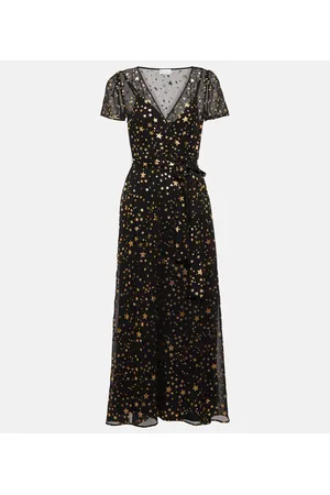 RED Valentino Bedrucktes Maxikleid