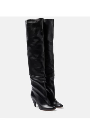 Proenza Schouler Overknee-Stiefel Cone aus Leder
