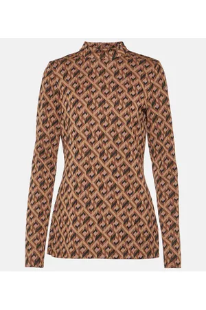 Diane von Furstenberg Bedrucktes Top Birdie