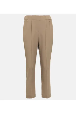 Brunello Cucinelli Hose aus Crêpe