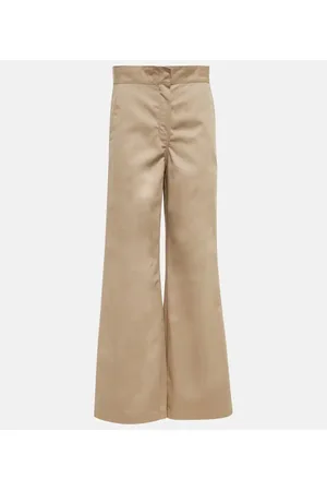 Palm Angels Weite Low-Rise-Hose