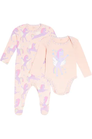 Stella McCartney Baby Set aus Strampler und Body aus Baumwolle