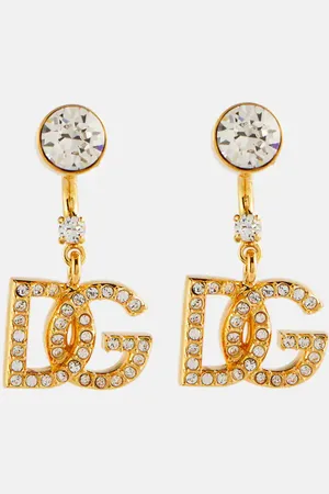 Dolce & Gabbana Ohrringe DG mit Kristallen