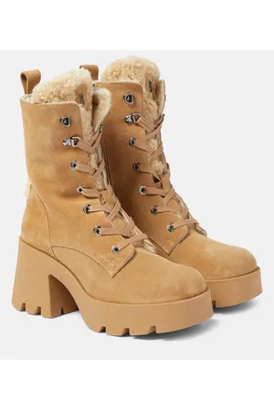 Bogner Schnürstiefel Seoul 1B aus Veloursleder