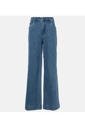 Staud Wide-Leg Jeans Grayson
