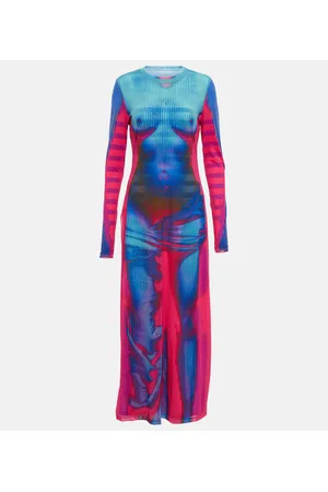 Y / PROJECT X Jean Paul Gaultier Maxikleid Body Morph