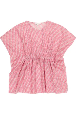 Chloé Chloé Kids Bedruckter Kaftan aus Baumwolle