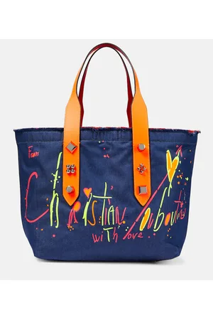 Christian Louboutin Tote Frangibus Medium aus Denim