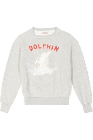 The Animals Observatory Sweatshirt Shark aus Baumwoll-Jersey