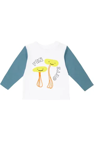Stella McCartney Baby Bedrucktes Top aus Baumwolle