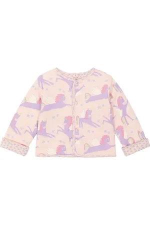 Stella McCartney Baby Cardigan aus Baumwoll-Jersey
