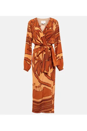 JOHANNA ORTIZ Maxikleid aus Seide