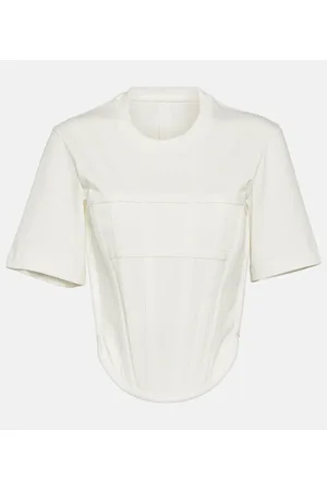 DION LEE T-Shirt aus Baumwoll-Jersey