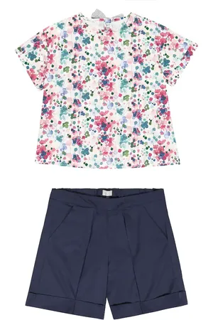 Il gufo Set aus Top und Shorts
