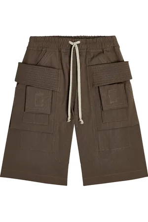 Rick Owens Cargoshorts Pods aus einem Baumwollgemisch