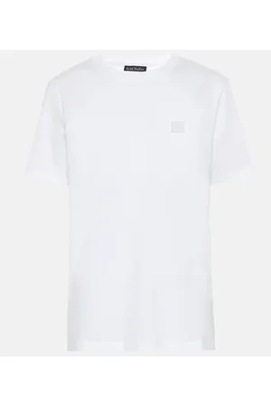 Acne Studios T-Shirt Face aus Baumwoll-Jersey