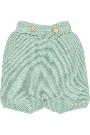La Coqueta Baby Shorts Menta aus Baumwolle