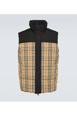 Burberry Wendbare Daunenweste Check