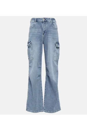 AG Jeans High-Rise Wide-Leg Jeans