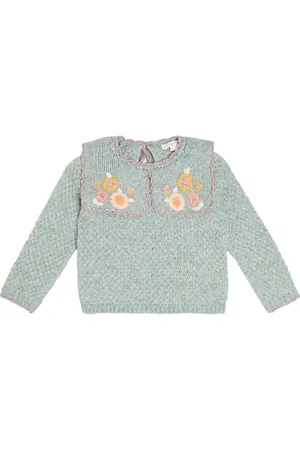 Louise Misha Pullover Cyrella aus Wolle und Baumwolle