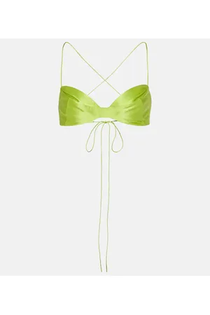 The Sei Bralette aus Seidensatin