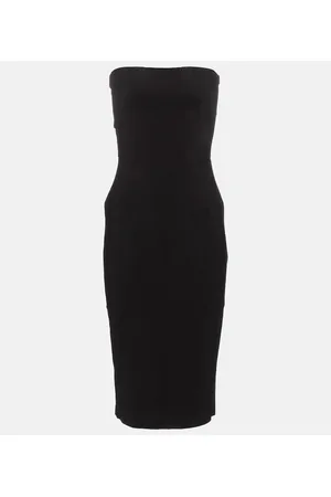 Norma Kamali Midikleid aus Jersey