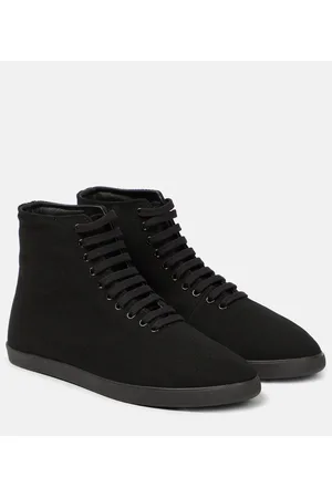 The Row High-Top Sneakers aus Canvas