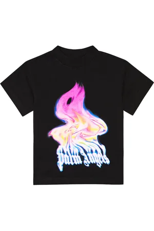 Palm Angels Bedrucktes T-Shirt aus Baumwoll-Jersey