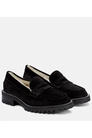 Jimmy Choo Loafers Deanna aus Veloursleder