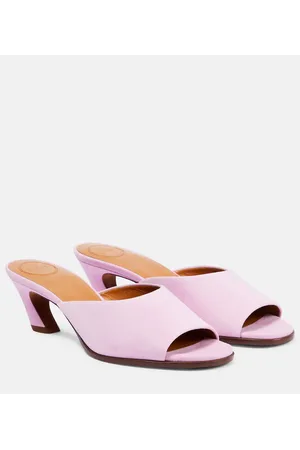 Chloé Chloé Pantoletten Oli aus Veloursleder