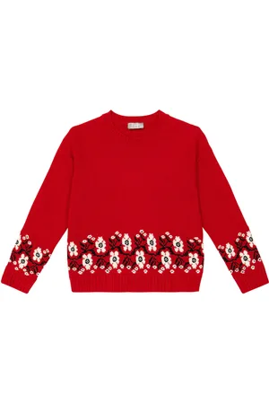 Il gufo Pullover aus Schurwolle