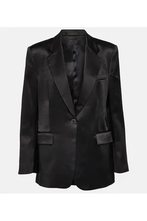 NILI LOTAN Blazer Boyfriend aus Seiden