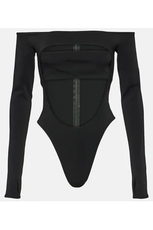MUGLER Off-Shoulder-Body Circle