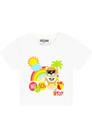 Moschino Baby Bedrucktes T-Shirt aus Jersey