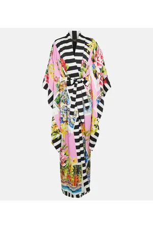 Dolce & Gabbana Kimono Portofino aus einem Seidengemisch