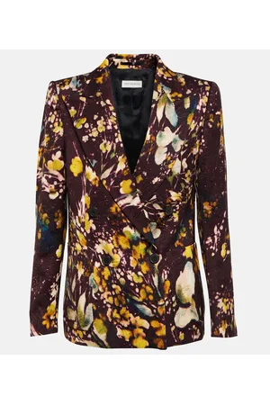 DRIES VAN NOTEN Bedruckter Blazer