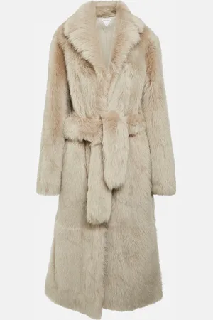 Bottega Veneta Mantel aus Shearling