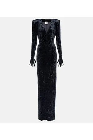 Vetements Maxikleid Diva aus Samt