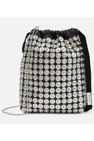 ANN DEMEULEMEESTER Verzierte Bucket-Bag Edia Mini aus Leder