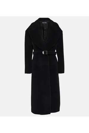 Tom Ford Mantel aus Alpakawolle und Wolle