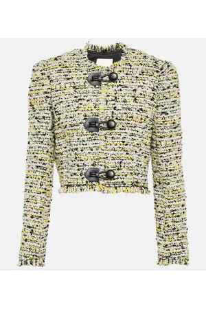 Isabel Marant Cropped-Jacke Gradilia aus einem Wollgemisch