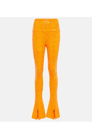 Norma Kamali High-Rise Leggings mit Pailletten