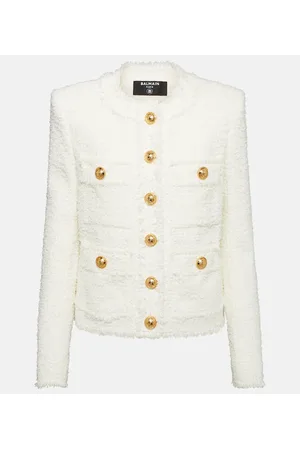 Balmain Jacke aus Tweed