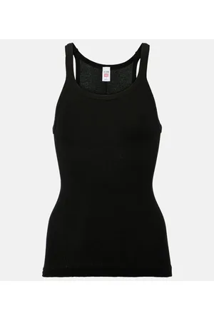 RE/DONE Top aus Baumwoll-Jersey